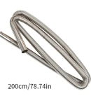 Thumbnail 3 of Мека изпускателна тръба за ауспух печка Ø24mm за автомобил кола неръждаема стомана