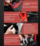 Thumbnail 10 of Стартерно, зарядно устройство за акумулатори 1000A, 12V, 10 000mAh