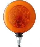 Thumbnail 4 of 1 брой ЛЕД LED габарит за огледало ОБЕЦИ за камион 12-24V Scania Сканиа Volvo Волво MAN МАН DAF ДАФ Mercedes Мерцедес с ефект Неон Neon в оранжево-червено