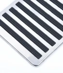 Thumbnail 10 of Универсална алуминиева стелка подложка под педалите 23.5 x 16 cm против плъзгане и износване на оригиналната стелка