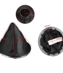 Thumbnail 2 of Кожен Маншон Кожух Скоростен Лост от Еко Кожа За Фиат Fiat 500 500C 2007-2015