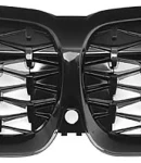 Thumbnail 4 of Бъбреци Решеткa за BMW 3-та Серия G20 Sedan 2019+, G21 Touring, G28 Sedan Diamond Style Черен Гланц