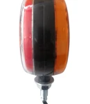 Thumbnail 5 of 1 брой ЛЕД LED габарит за огледало ОБЕЦИ за камион 12-24V Scania Сканиа Volvo Волво MAN МАН DAF ДАФ Mercedes Мерцедес с ефект Неон Neon в оранжево-червено