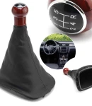 Thumbnail 5 of Tопка Скоростен Лост С Маншон, Кафява, Махагон, Кожен Кожух, Фолксваген Пасат Volkswagen VW Passat B5 B5.5 98-04, 5 скорости