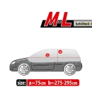 Thumbnail 2 of Покривало за таван и прозорци Kegel серия Optimal размер M-L сиво за хечбек 275-295cm.