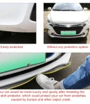 Thumbnail 4 of Универсален спойлер за броня и прагове карбон карбонов със златна лента 5см x 2.5м