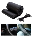 Thumbnail 3 of Перфориран кожен калъф за волан тип заший си сам, Размер М, С Игла И Конец