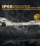 Thumbnail 4 of 54 см LED Лед Диоден Бар , 9000 lm 180W, Ултра Тънък 12-24V Комбинирана Combo - Flood и Spot Светлина