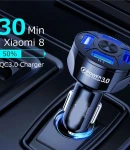 Thumbnail 3 of Универсално USB зарядно с 4 порта 12V-24V Quick Charge 3