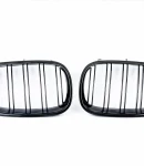 Thumbnail 4 of Двойни Бъбреци Решетки Двойни За БМВ BMW Е90 Е91 08-11 Черен Гланц Фейслифт Facelift