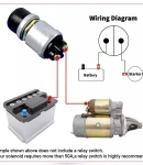 Thumbnail 4 of Универсален старт бутон за запалване палене клаксон тромба 12V