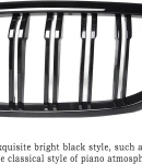 Thumbnail 9 of Двойни Бъбреци Решетки За BMW 5 Series БМВ 5-та Серия G30 G31 G38 2017-2019г. 520i, 523i, 528i, 530i, 535i, 550i, 520d, 530d, 530e, 530eX, 530iX, 550iX (xDrive), 540dXЧерен Гланц Лак