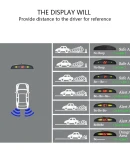 Thumbnail 11 of Ултразвуков Парктроник с Четири Датчика и LED Дисплей, Черен или Сив Цвят