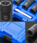 Thumbnail 6 of Комплект вложки екстрактор за развалени гайки и болтове 1/2 17-22 мм 4 бр.