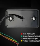 Thumbnail 8 of Комплект от 2 броя LED Лед Диодни Стопове Стоп Задна Светлина Slim 12V За Камион Ремарке Бус Ван Каравана и др. 15 cm x 8 cm