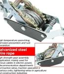 Thumbnail 8 of Ръчна лебедка скрипец със стоманено въже товароподемност 2т 2 тона