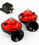 Thumbnail 9 of Комплект двутонна тромба клаксон тип „Охлюв“ 12V (2 PIN) с реле – за автомобили, джипове, ванове, автобуси и мотоциклети