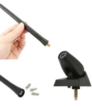 Thumbnail 1 of FM АМ Радио Къса Спортна 17.5 CM Антена и Основа За Захващане За Пежо Peugeot 106 206 206+ 306 405 406 806 Expert Partner Експерт Партнер