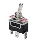 Thumbnail 1 of ЦК ключ превключвател с 3 позиции ОN-OFF-ON 10A с 3 извода