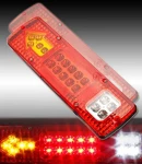 Thumbnail 8 of Комплект LED стопове стоп светлина с мигач задна светлина 12v за камион бус ТИР ремарке каравана 29 x 8 cm