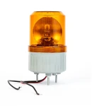 Thumbnail 4 of Въртяща Сигнална Аварийна Оранжева Лампа Маяк с Крушка 24V, Ø 84.4mm