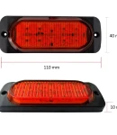 Thumbnail 5 of 12 LED ЛЕД Аварийна Лампа За Пътна Помощ, Жълта Блиц Светлина, Мигаща! MAR950