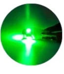 Thumbnail 1 of LED Лед Диодни Крушки За Габарит, Т10 W5W, 5 SMD, 12V, Зелена