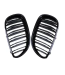 Thumbnail 8 of Двойни Бъбреци Решетки За БМВ 5-Серия BMW E60 E61 Черен Гланц Лак М5 2003 - 2011