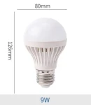 Thumbnail 5 of Подвижна работна LED лампа с щипки кабел и ключ 12V 9W