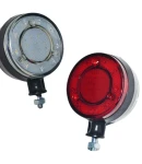 Thumbnail 5 of 1 брой Светодиоден Сраничен Габарит Обеца За Огледало Маркер червено-бяло 12-24V За Автомобил Бус Камион Ремарке Каравана Кемпер ATV и др.