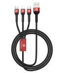 Thumbnail 6 of Кабел Phone Planet Универсален 3-в-1 USB кабел 1.2m