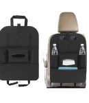 Thumbnail 5 of Мултифункционален органайзер за задната част на предна седалка на автомобил Черен с 6 джоба