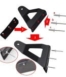 Thumbnail 5 of Комплект Универсални Стойки За Led Лед Диоден Бар, Крепежни Скоби, За Монтаж на Предното Стъкло, Захващане под Вратата