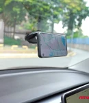 Thumbnail 3 of Магнитна стойка за телефон с вендуза за монтаж на стъкло въртяща се на 360° за автомобил