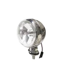 Thumbnail 2 of 1 брой хромиран бял кръгъл халоген за ролбар на 4x4 кола джип мотор 12V 3.5 инча 9см