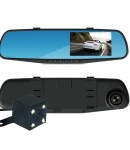 Thumbnail 5 of Авторегистратор видеорегистратор oгледало за обратно виждане с предна камера и камера за заден ход Full HD 1080P, 12–24V