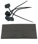 Thumbnail 5 of Универсален електрически вентилатор перка за радиатор – 9 инча (23 см), 12V, 80W, ABS и стомана, безшумен