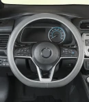 Thumbnail 5 of Калъф За Волан От Еко Кожа - Универсален 37-38см - Черно-Сив