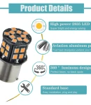 Thumbnail 5 of LED Лед Крушки, 30 SMD, BA15S 1156 (P21W), BAU15S 1156 (PY21W), 12V - 24V, Бяла, Оранжева, Червена, Синя Светлина Canbus