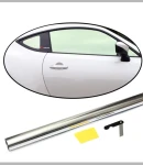 Thumbnail 3 of 50 СМ X 3 Метра Огледално Сребърно Авто Фолио за затъмняване на стъкла, прозорци