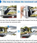 Thumbnail 4 of Ръчна лебедка-скрипец със стоманено въже товароподемност - 4 тона