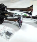 Thumbnail 1 of Тромба клаксон тройна 12-24V за автомобили джипове бусове и камиони