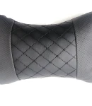 Thumbnail 3 of Комплект от 2 броя универсални възглавници авто възглавничка за врат за по-добър комфорт при дълъг път с автомобил черно