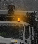 Thumbnail 3 of LED Лед Сигнална Аварийна Лампа Маяк Буркан 130mm x 74mm, 12V - 24V, 30 SMD Диода За Трактор, Електрокар, Мотокар, Селскостопански Машини и др.