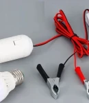 Thumbnail 3 of Подвижна работна LED лампа с щипки кабел и ключ 12V 9W