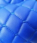 Thumbnail 3 of Комплект от 2 броя универсални възглавници авто възглавничка за врат за по-добър комфорт при дълъг път с автомобил синьо - черно