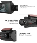 Thumbnail 14 of Авторегистратор видeорегистратор записваща видеокамера за автомобил Full HD 1080P 2 камери + 32 GB Micro SD Card карта с памет 85 x 50 mm