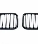 Thumbnail 1 of Двойни Бъбреци Решетки за БМВ BMW E46 Преди Фейслифта 1998-2001 Черен Гланц