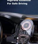 Thumbnail 8 of Smart Поставка стойка държач за телефон с безжично зарядно Wireless Charger за автомобил