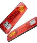 Thumbnail 10 of Комплект LED стопове стоп светлина с мигач задна светлина 12v за камион бус ТИР ремарке каравана 29 x 8 cm